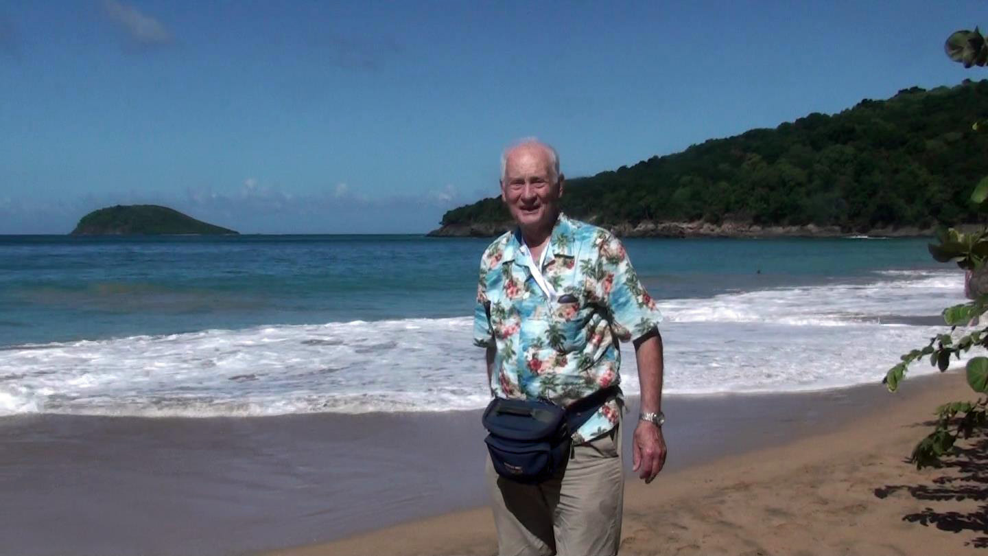 Me on Death in Paradise Beach